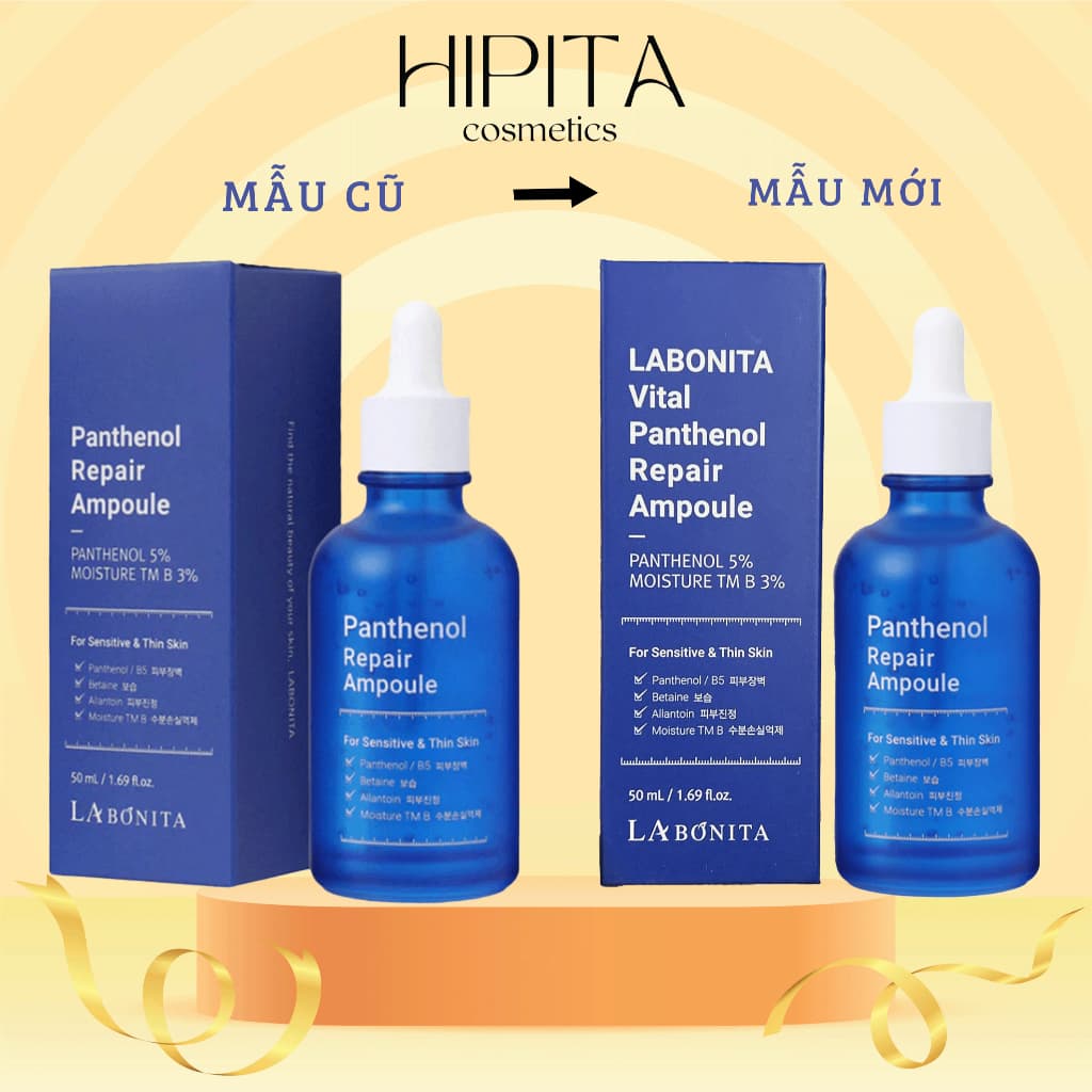 Tinh chất phục hồi La Bonita Panthenol Repair Ampoule 50ml