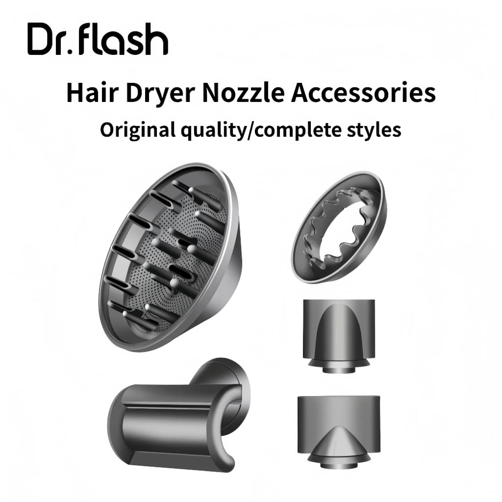 Máy sấy tóc Dr Flash - Vòi phun (Chất lượng nguyên bản, phong cách hoàn chỉnh)
